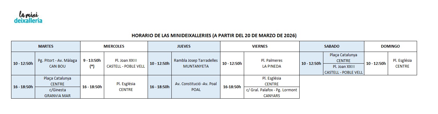 260318 horarios minis