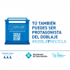 El Ayuntamiento de Castelldefels se suma al Programa Pajaritas Azules mediante la campaña “Dobla y Recicla”